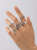 Ring set with straps
