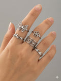 Butterfly ring set