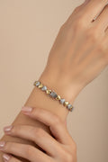 Heart tennis bracelet