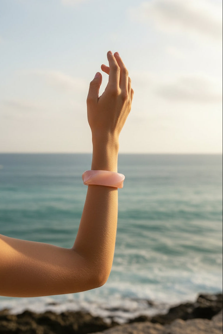 Wave Resin Bangle