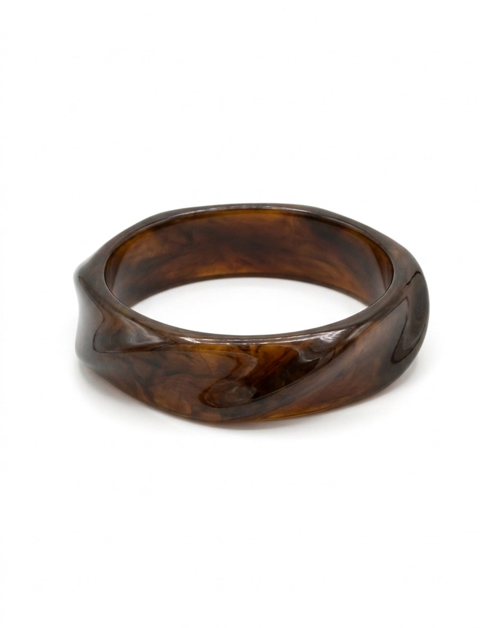 Wave Resin Bangle